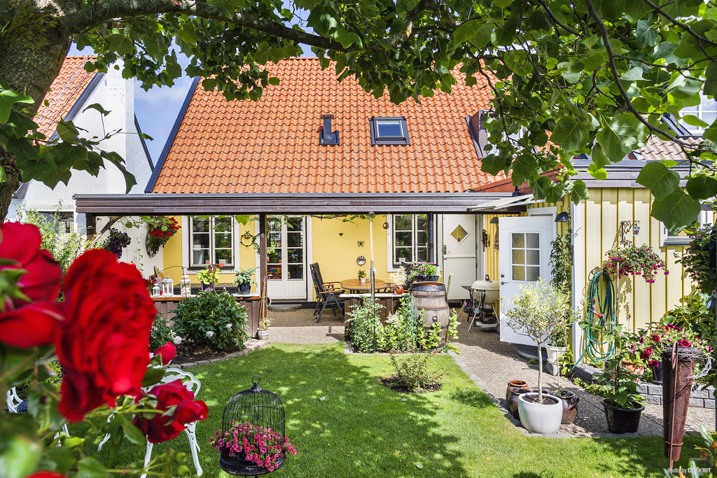 Lummig trädgård Lummig trädgård