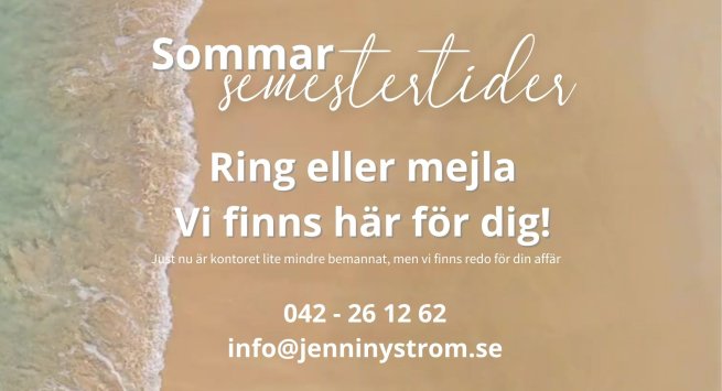 Jenni Nyström Fastighetsförmedling Råå