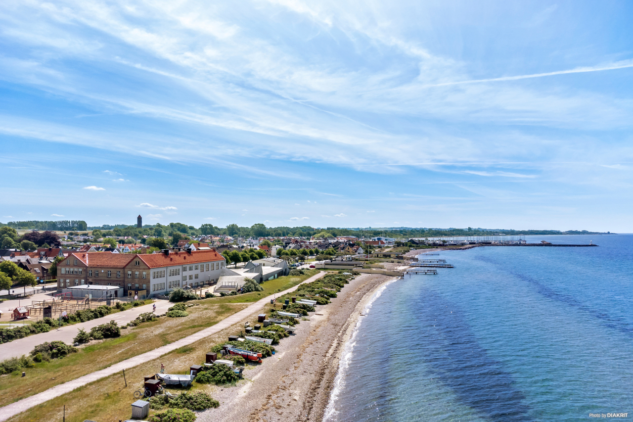 Badrocksavstånd till stranden