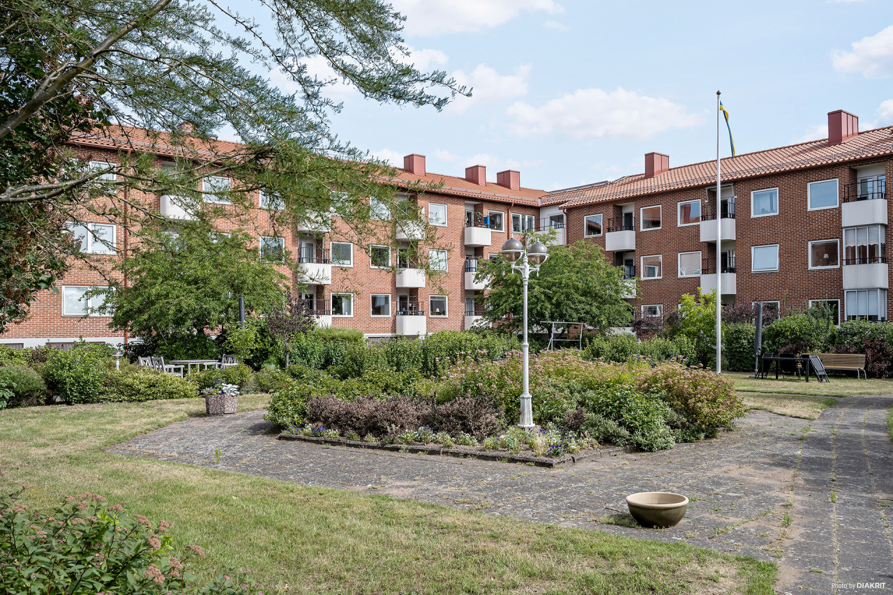 Fin och välskött innergård Fin och välskött innergård