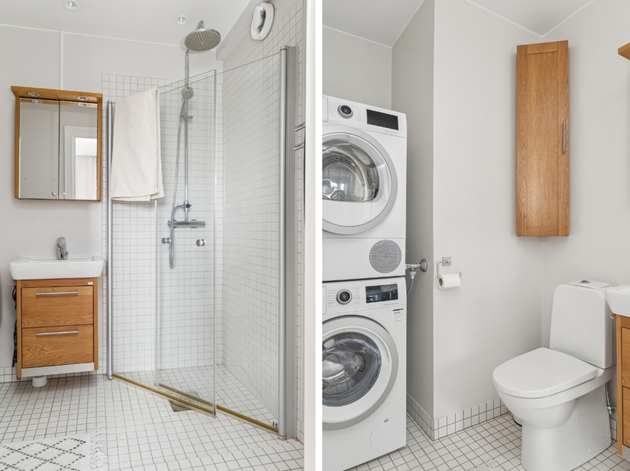 Ensuite med tvättavdelning Ensuite med tvättavdelning