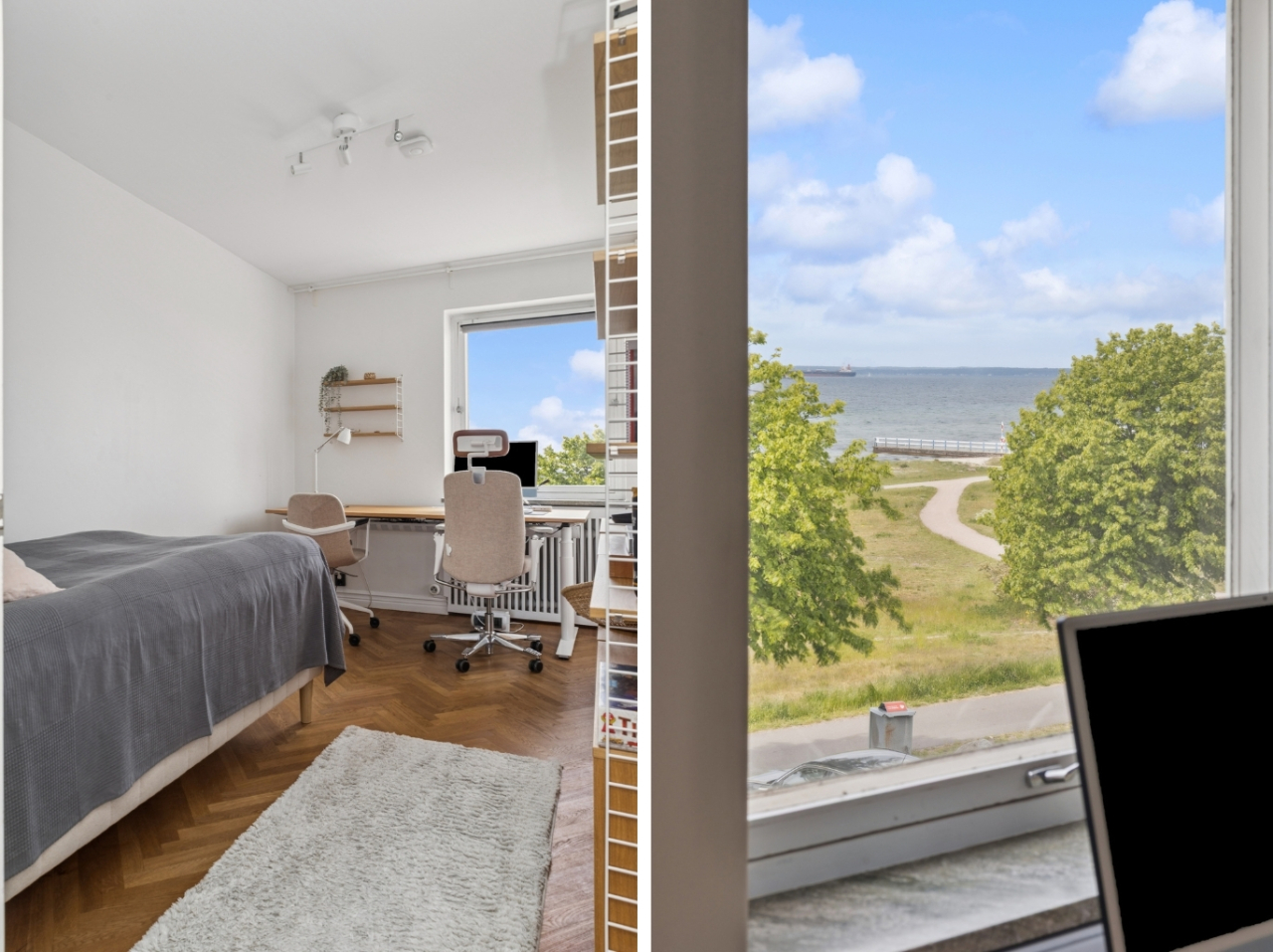 Kontor eller sovrum med utsikt Kontor eller sovrum med utsikt