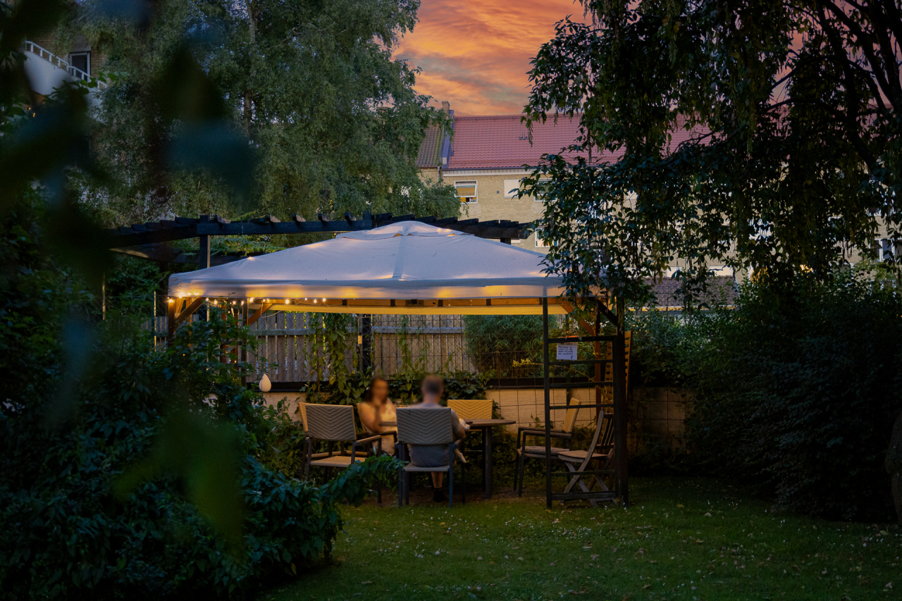 Här kan de varma sommarkvällarna avnjutas