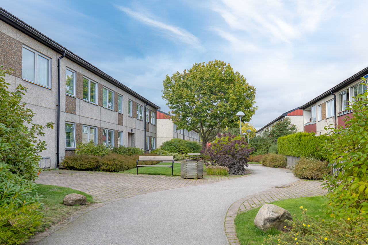 Trivsamt, lugnt och välskött bostadsområde